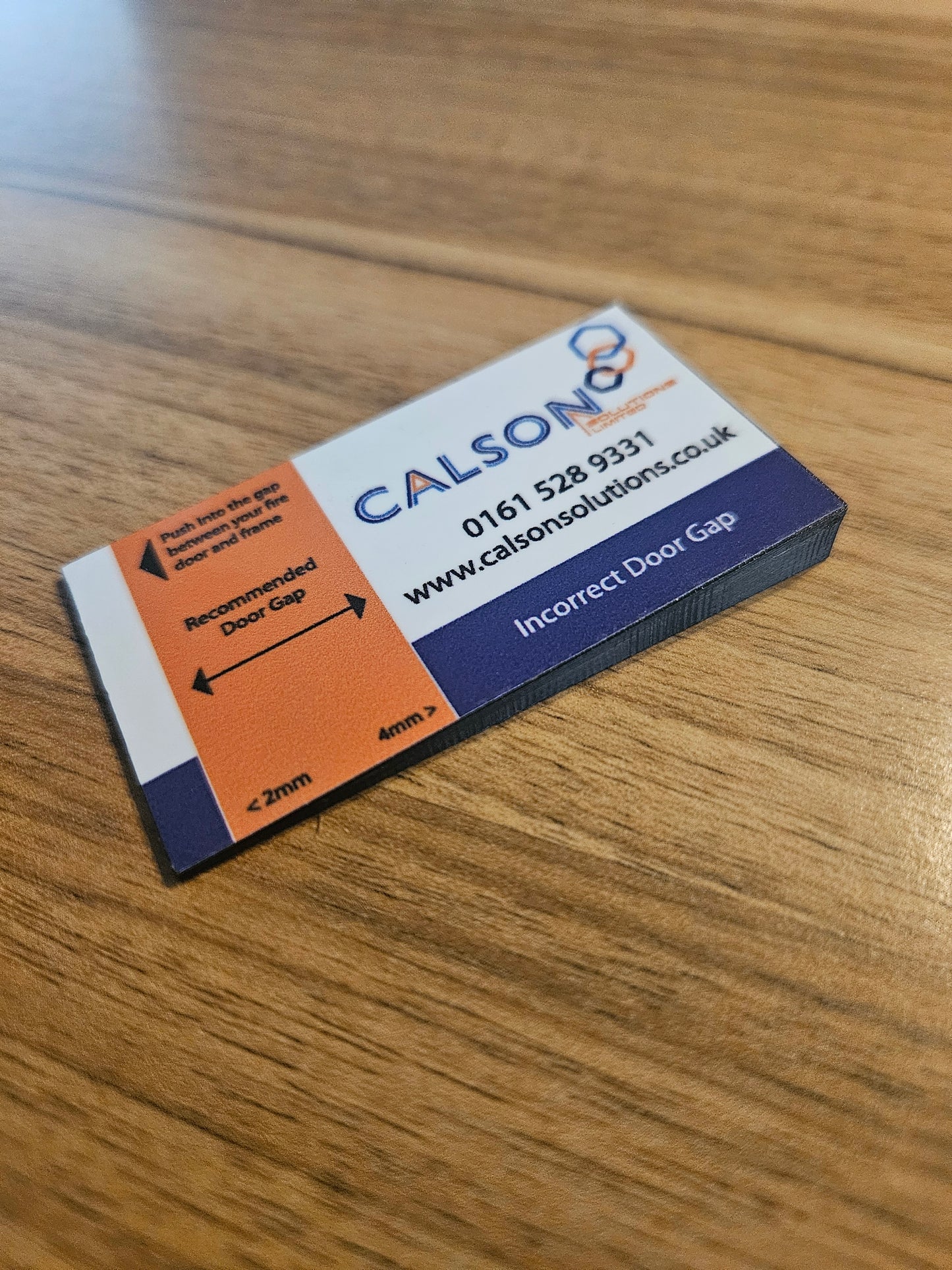 Fire door gap checker