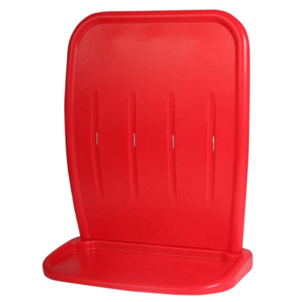 Double Red Two-Part Fire Extinguisher Stand