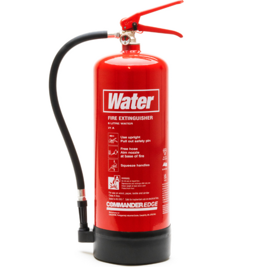 CommanderEDGE 6ltr Water Eco Fire Extinguisher