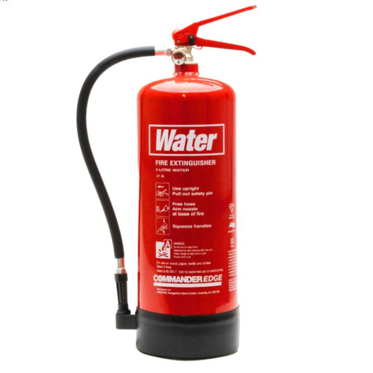 CommanderEDGE 9ltr Water Eco Fire Extinguisher