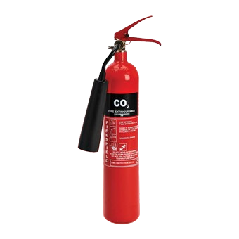 FireShield 2kg Economy Refurbished Co2 Fire Extinguisher - Complete With Hose & Horn (Boxed)