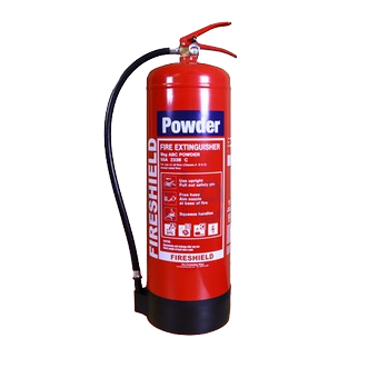 FireShield 9Kg ABC Dry Powder Fire Extinguisher - 55A 233B C