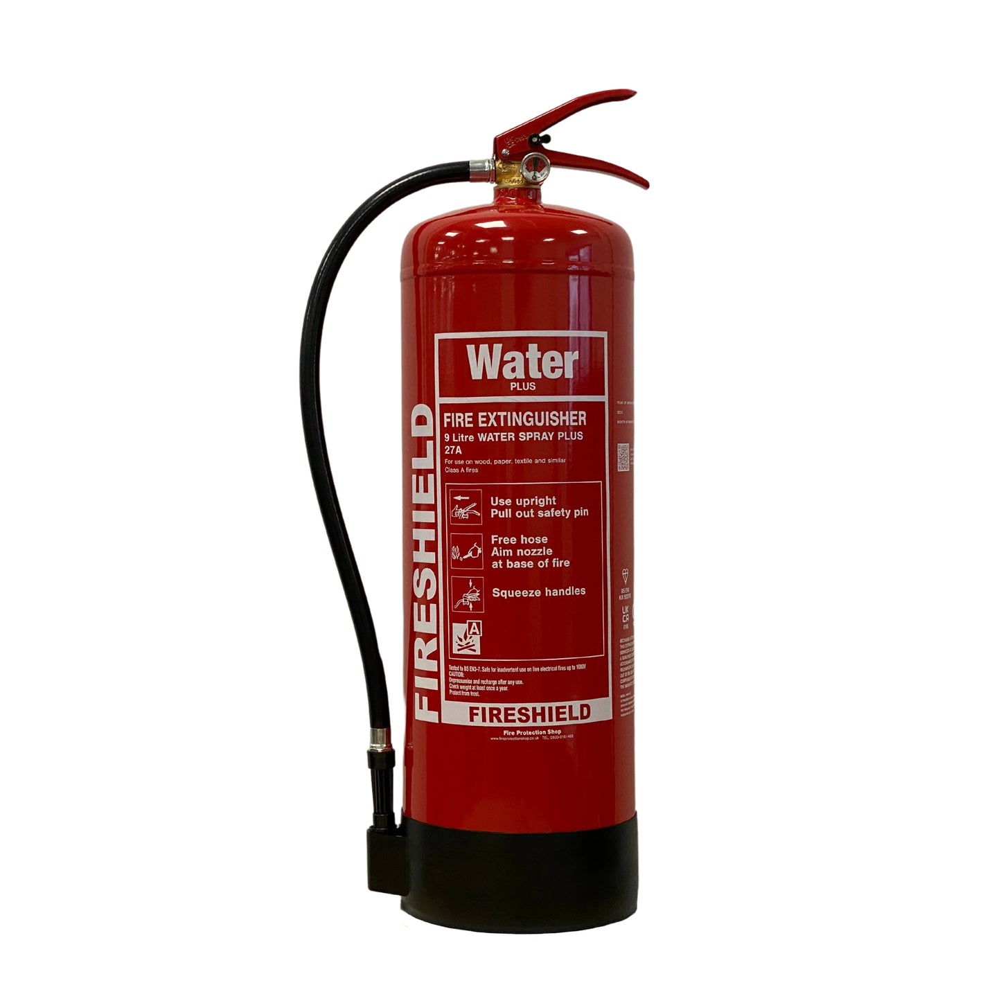 FireShield 9Ltr Water Fire Extinguisher - 27A