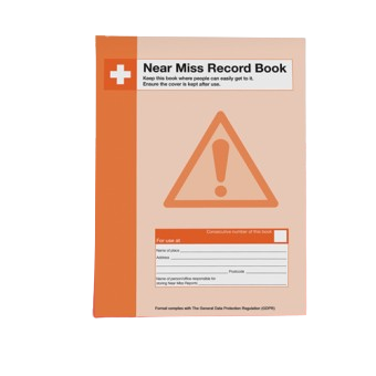 A4 Near Miss Record Book