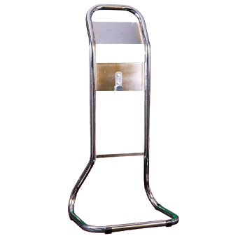Contempo Single Chrome Tubular Stand