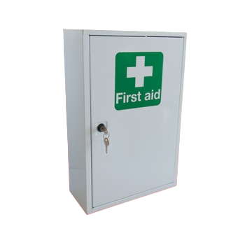 British Standard Compliant First Aid Cabinet & Kit (Medium)