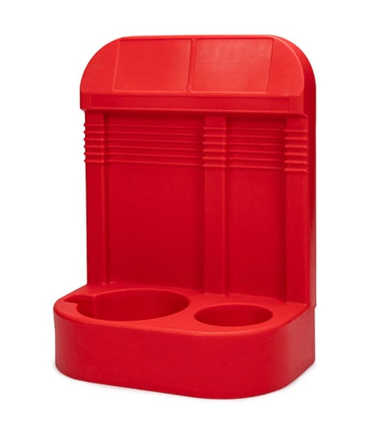 New Design Double Red Fire Extinguisher Stand