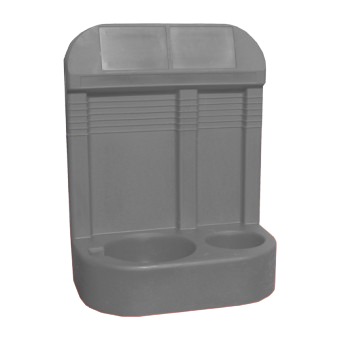 New Design Double Grey Fire Extinguisher Stand